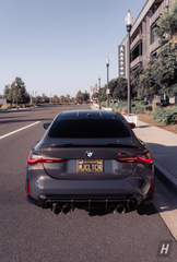 PSM Style (High Kick) Carbon Fiber Trunk Lip / Spoiler - G22 4-Series | G82 M4