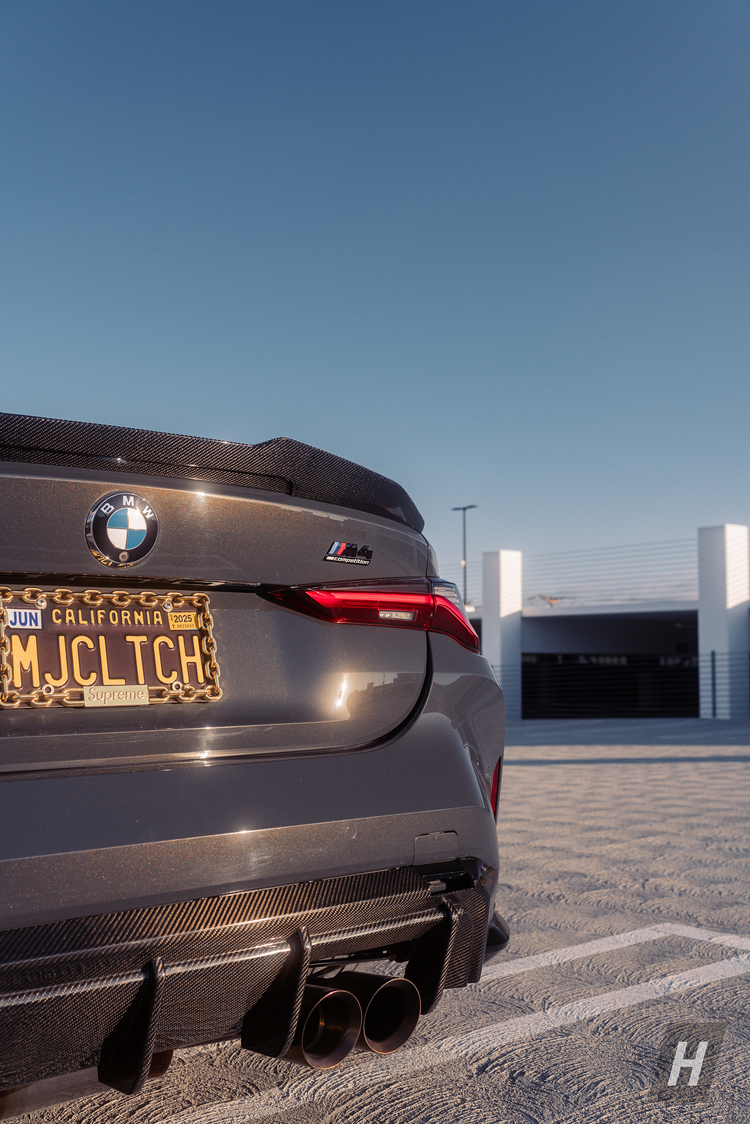 PSM Style (High Kick) Carbon Fiber Trunk Lip / Spoiler - G22 4-Series | G82 M4 - Image 2