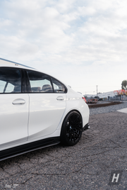 R1 Style Carbon Fiber Side Skirt Extensions - G20 M340i | G80 M3