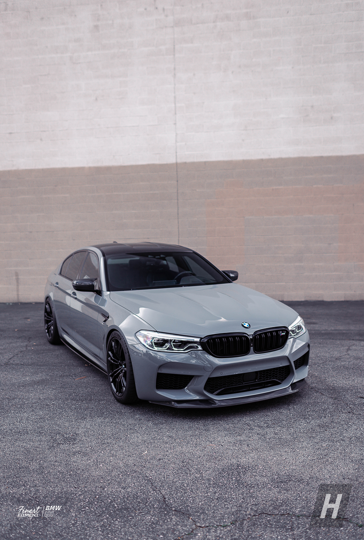 GTS V1 Carbon Fiber Front Lip - F90 M5 (Pre-LCI)