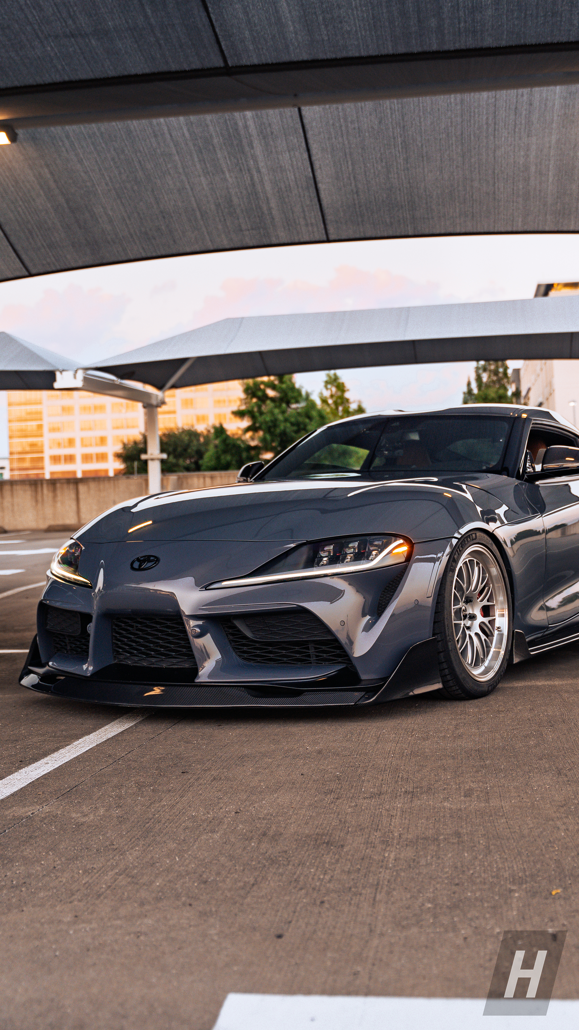 AG1 Carbon Fiber Front Lip - A90 Supra