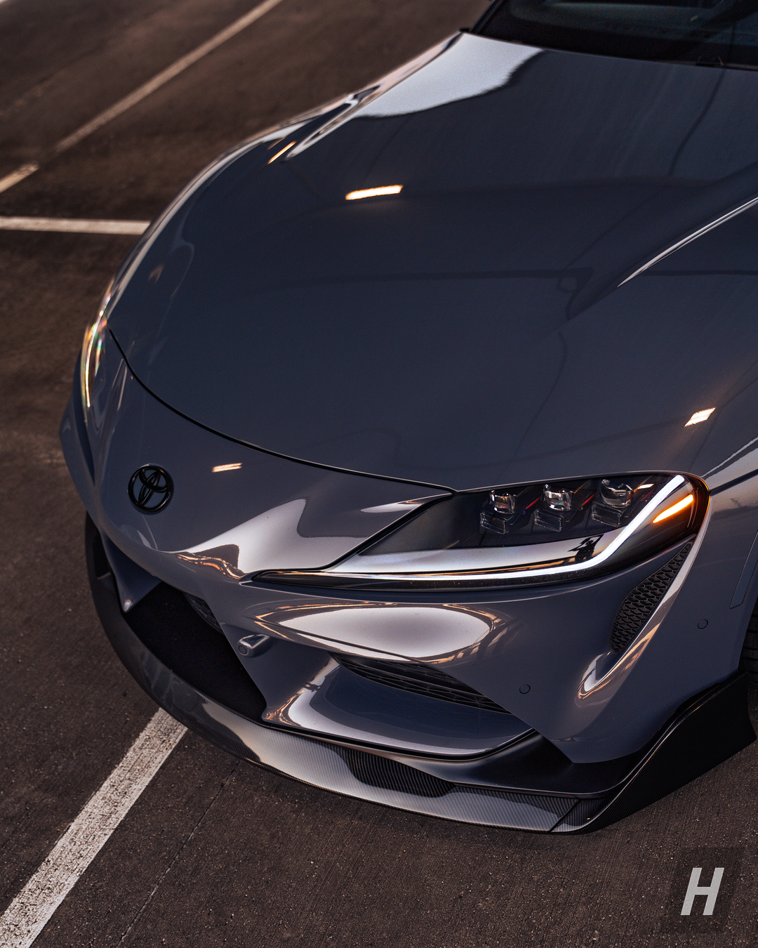 AG1 Carbon Fiber Front Lip - A90 Supra