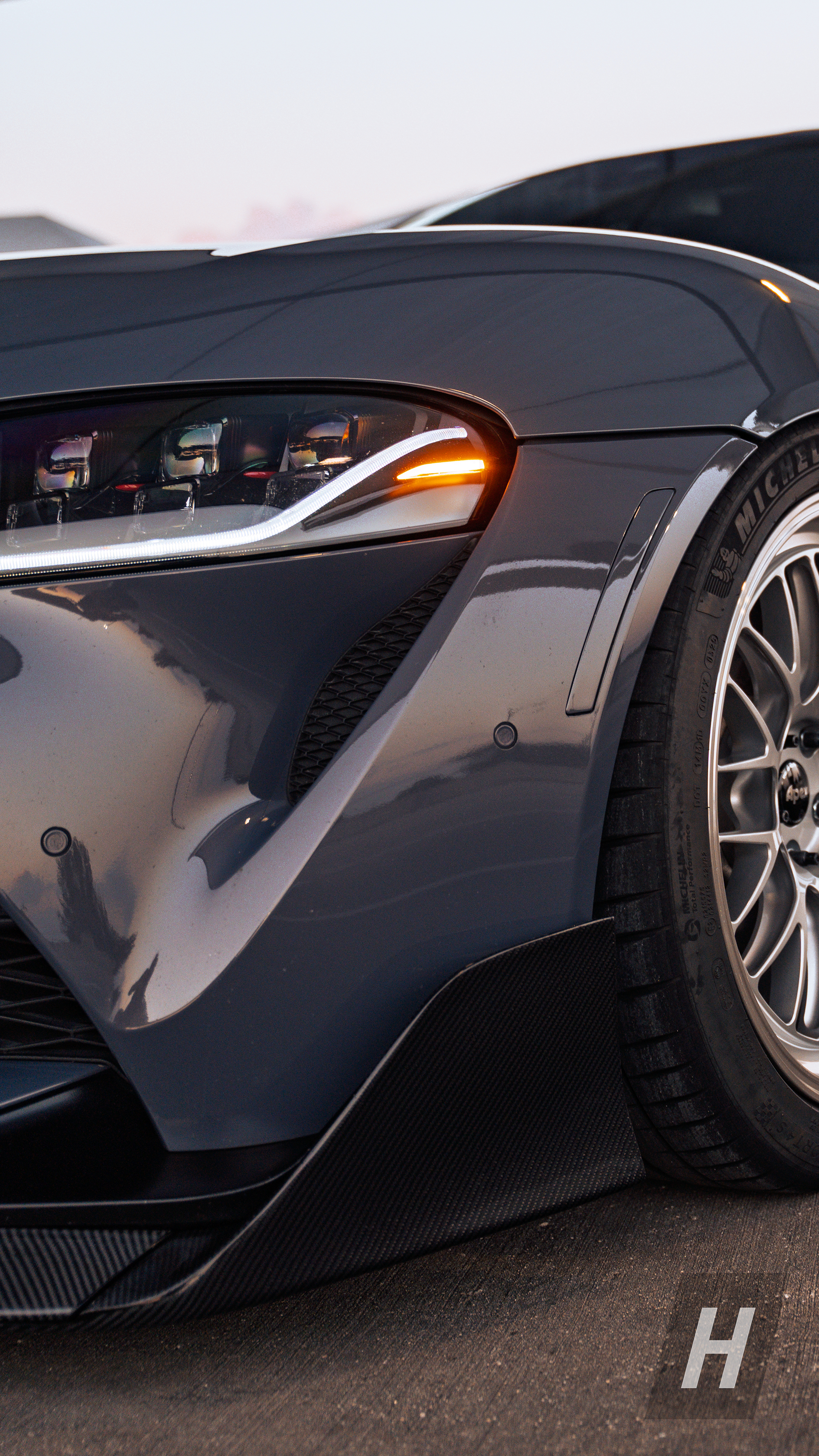 AG1 Carbon Fiber Front Lip - A90 Supra