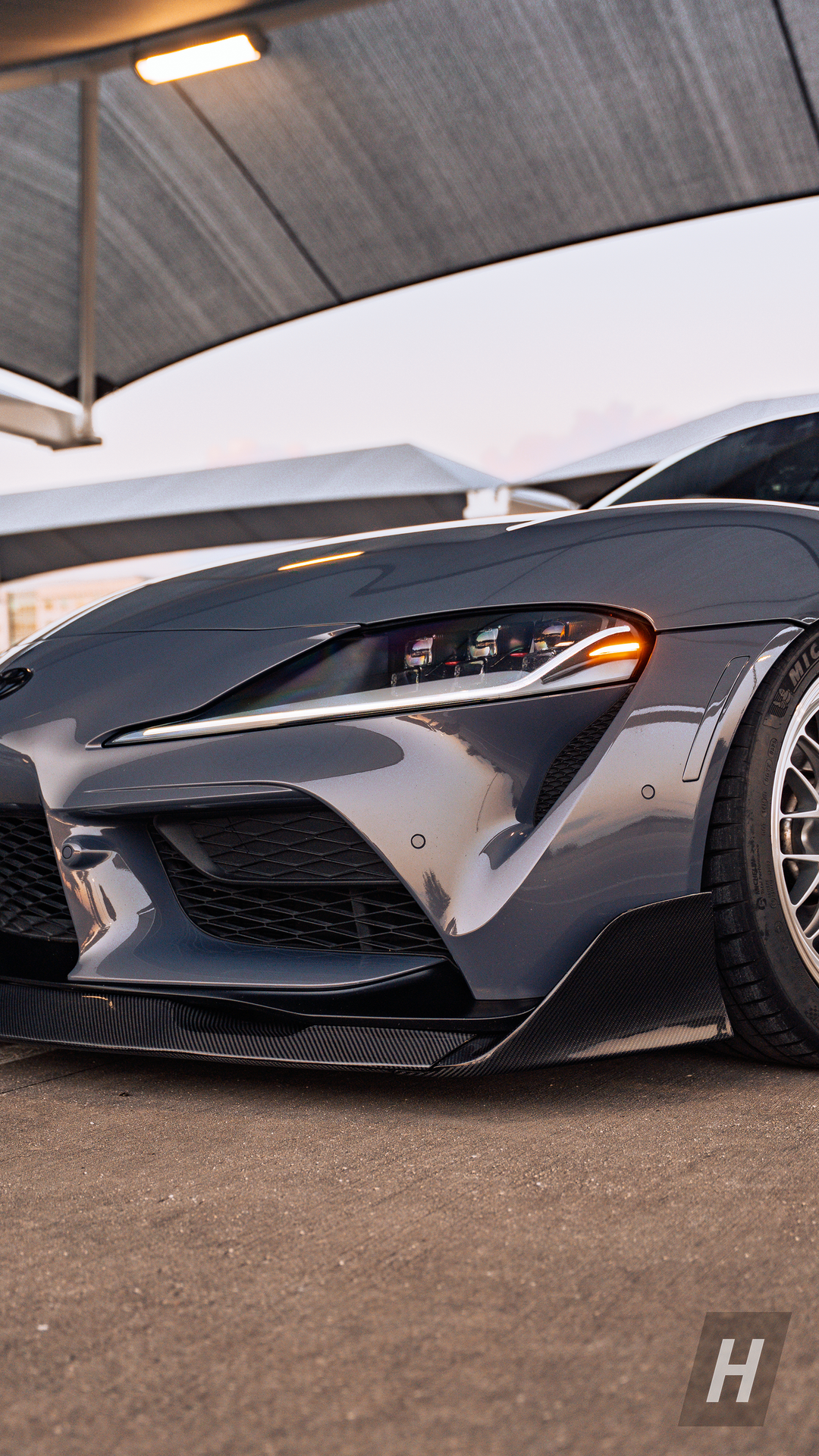 AG1 Carbon Fiber Front Lip - A90 Supra