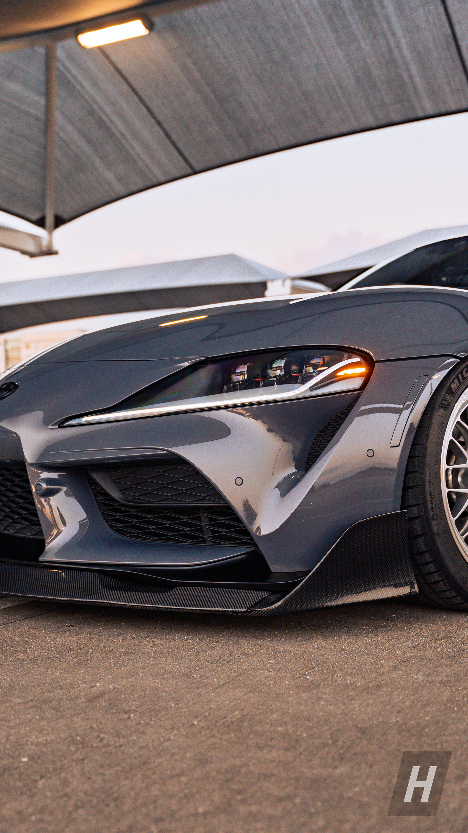 AG1 Carbon Fiber Front Lip - A90 Supra