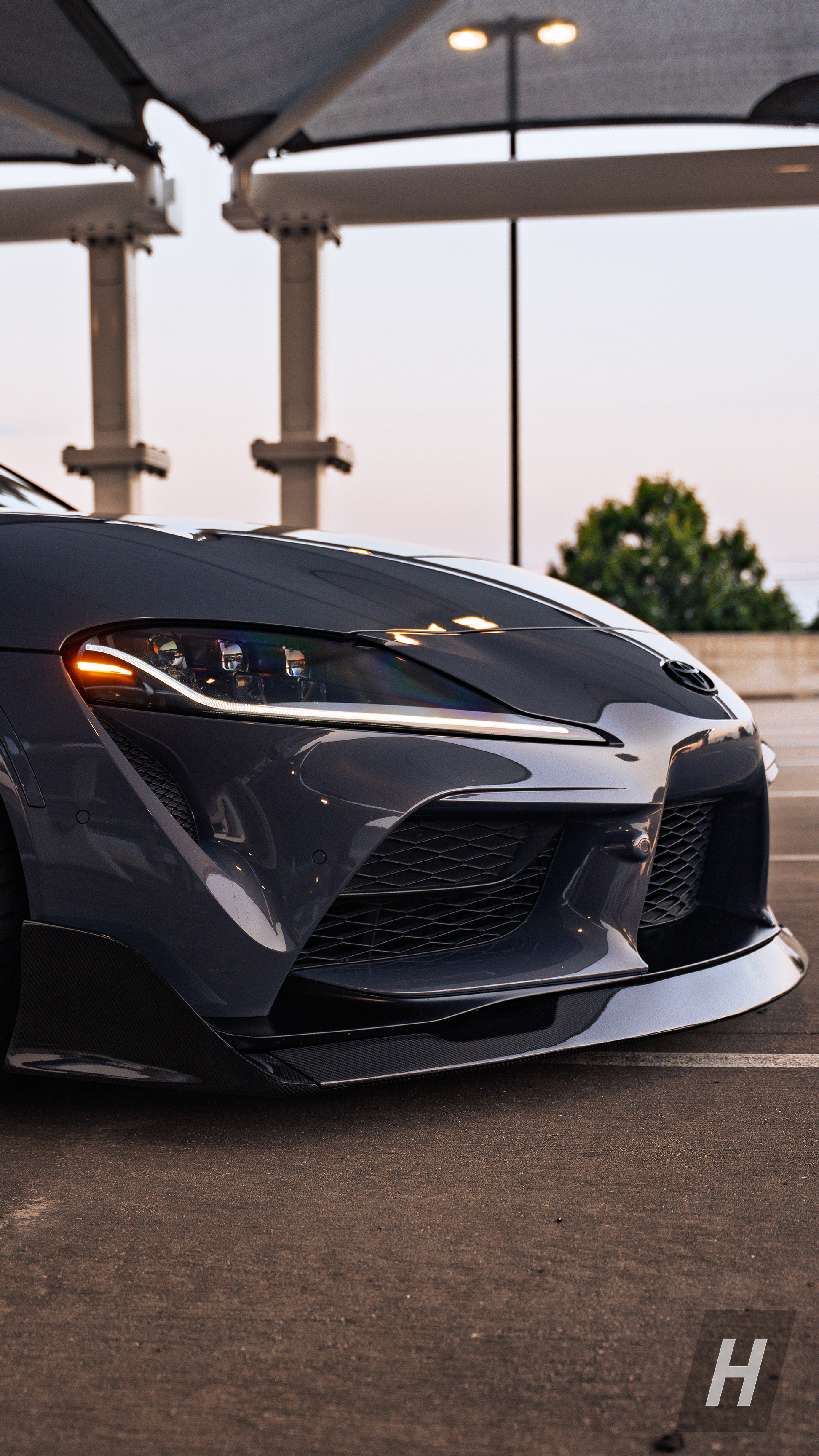 AG1 Carbon Fiber Front Lip - A90 Supra