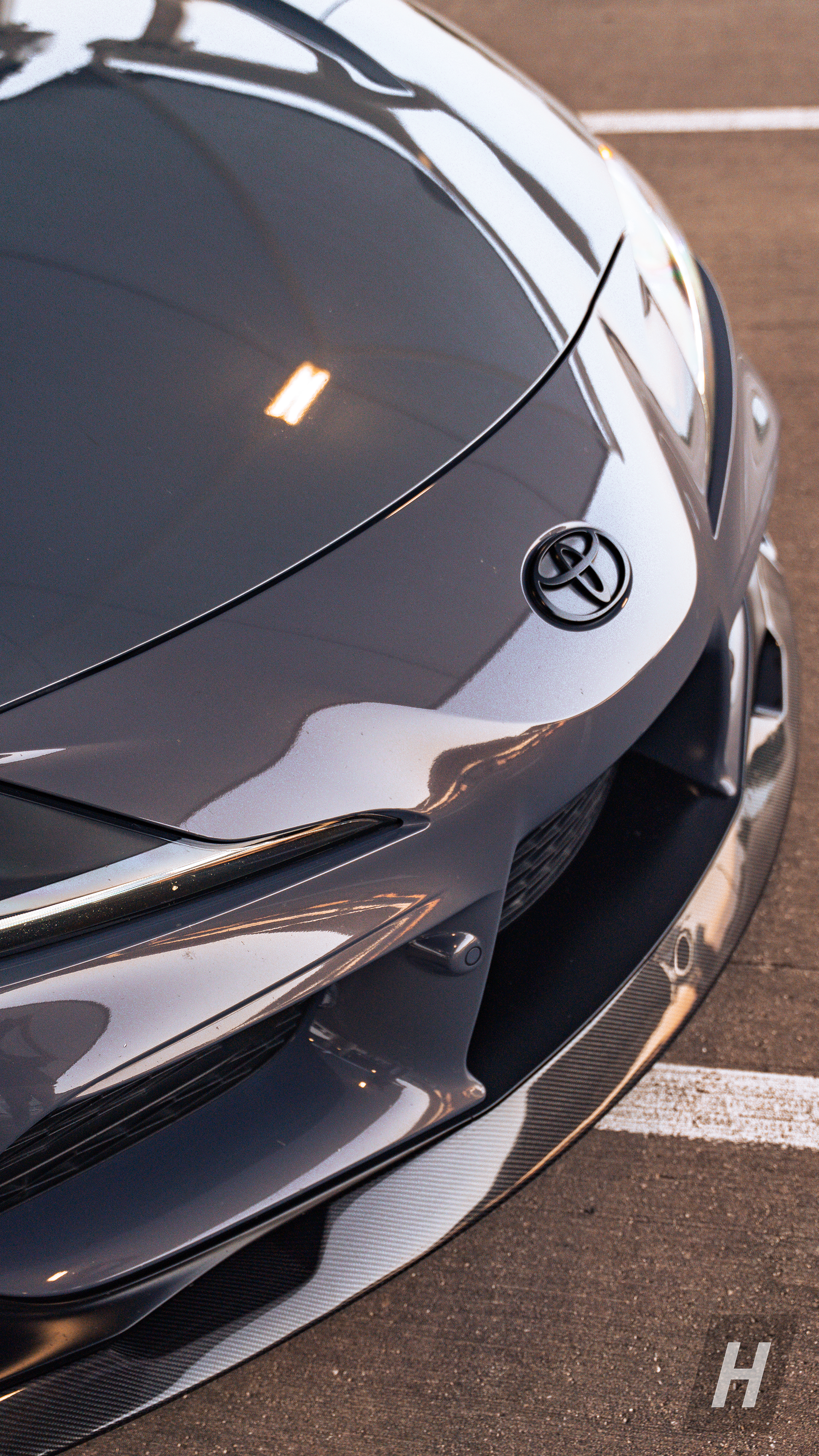 AG1 Carbon Fiber Front Lip - A90 Supra