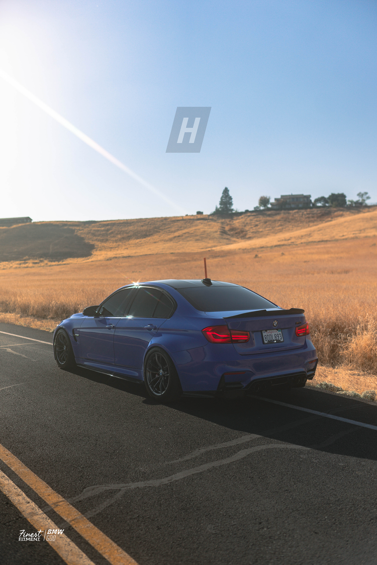 PSM Style (High Kick) Carbon Fiber Trunk Lip Spoiler - F80 M3 | F30 3-SERIES