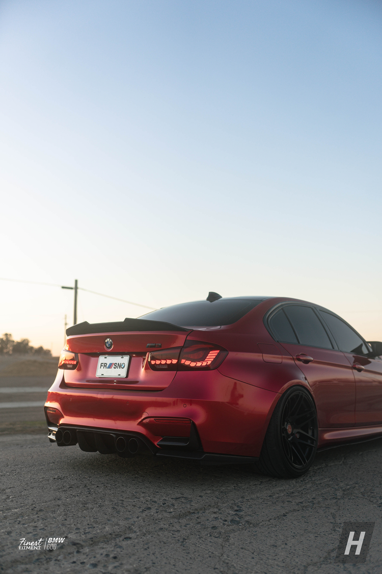 V Style 3-Piece Carbon Fiber Diffuser - F80 M3 | F82 / F83 M4 - Image 3
