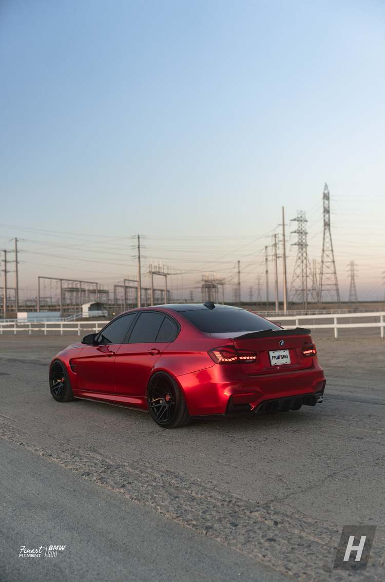 V Style 3-Piece Carbon Fiber Diffuser - F80 M3 | F82 / F83 M4 - Image 4
