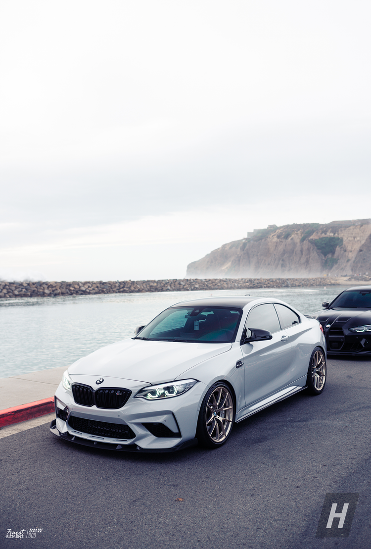3D Style Carbon Fiber Front Lip - F87 M2C