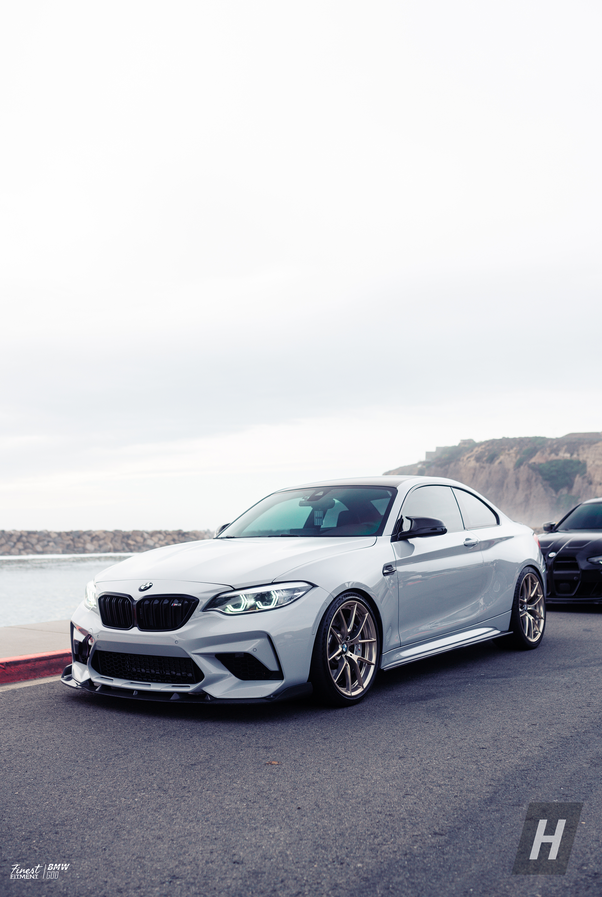 3D Style Carbon Fiber Front Lip - F87 M2C