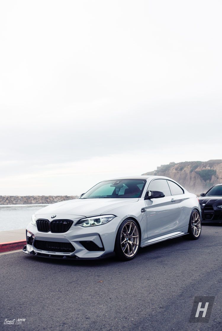 3D Style Carbon Fiber Front Lip - F87 M2C