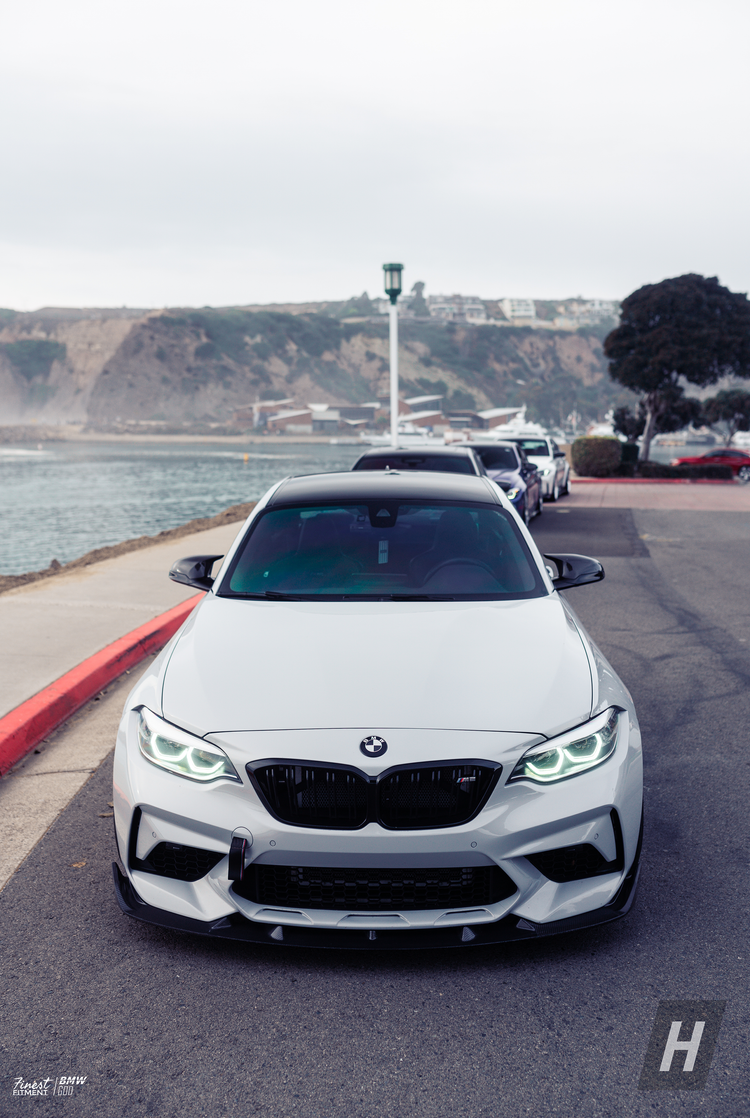 3D Style Carbon Fiber Front Lip - F87 M2C