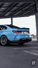 PSM Style (High Kick) Dry Carbon Fiber Trunk Lip / Spoiler - G20 3-Series | G80 M3
