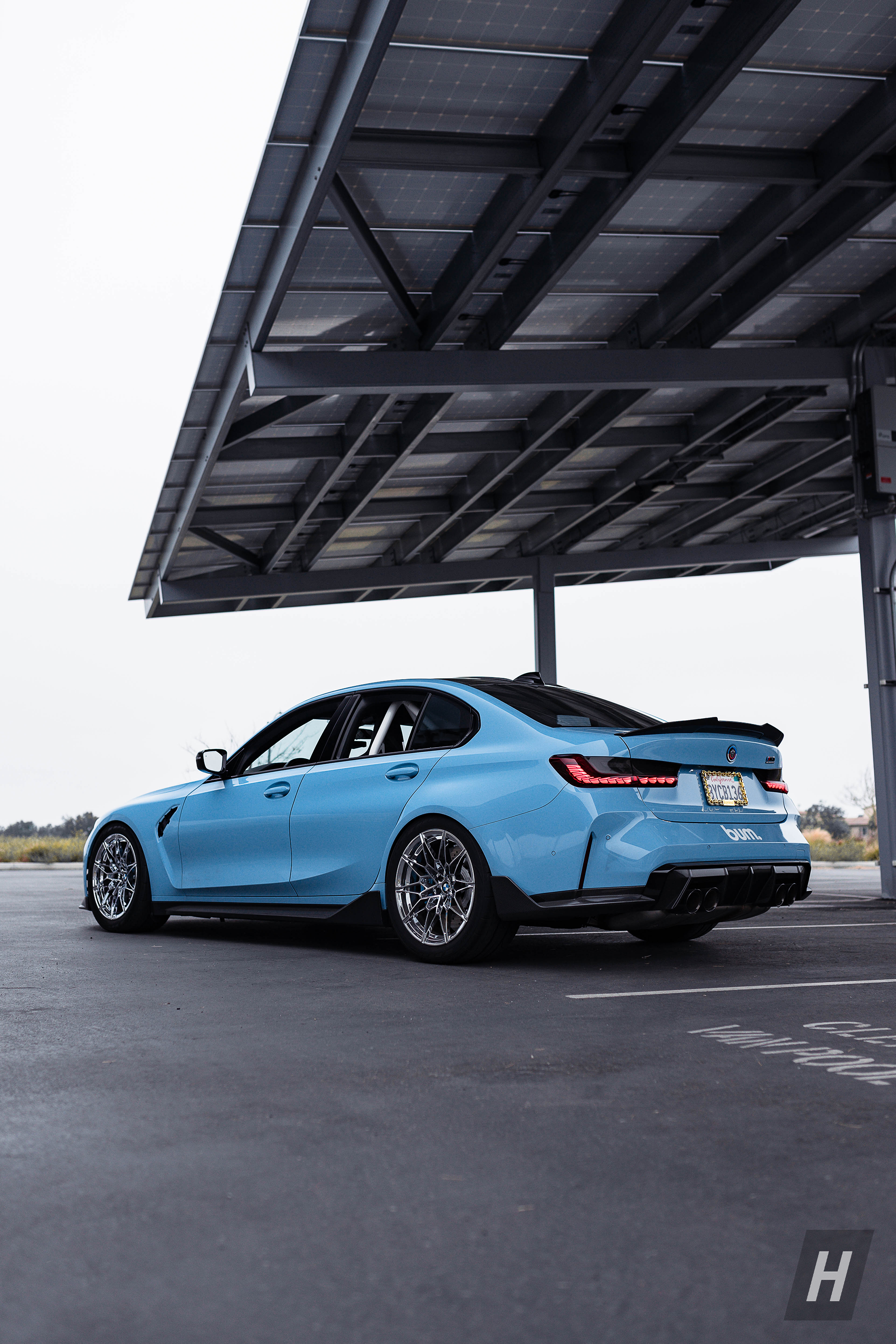 PSM Style (High Kick) Carbon Fiber Trunk Lip / Spoiler - G20 3-Series | G80 M3 - Image 3