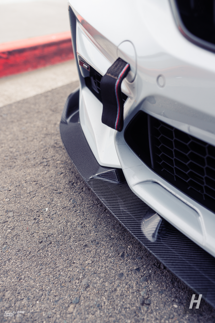 3D Style Carbon Fiber Front Lip - F87 M2C