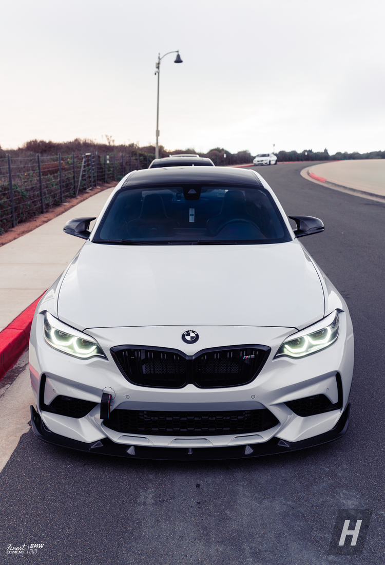 3D Style Carbon Fiber Front Lip - F87 M2C