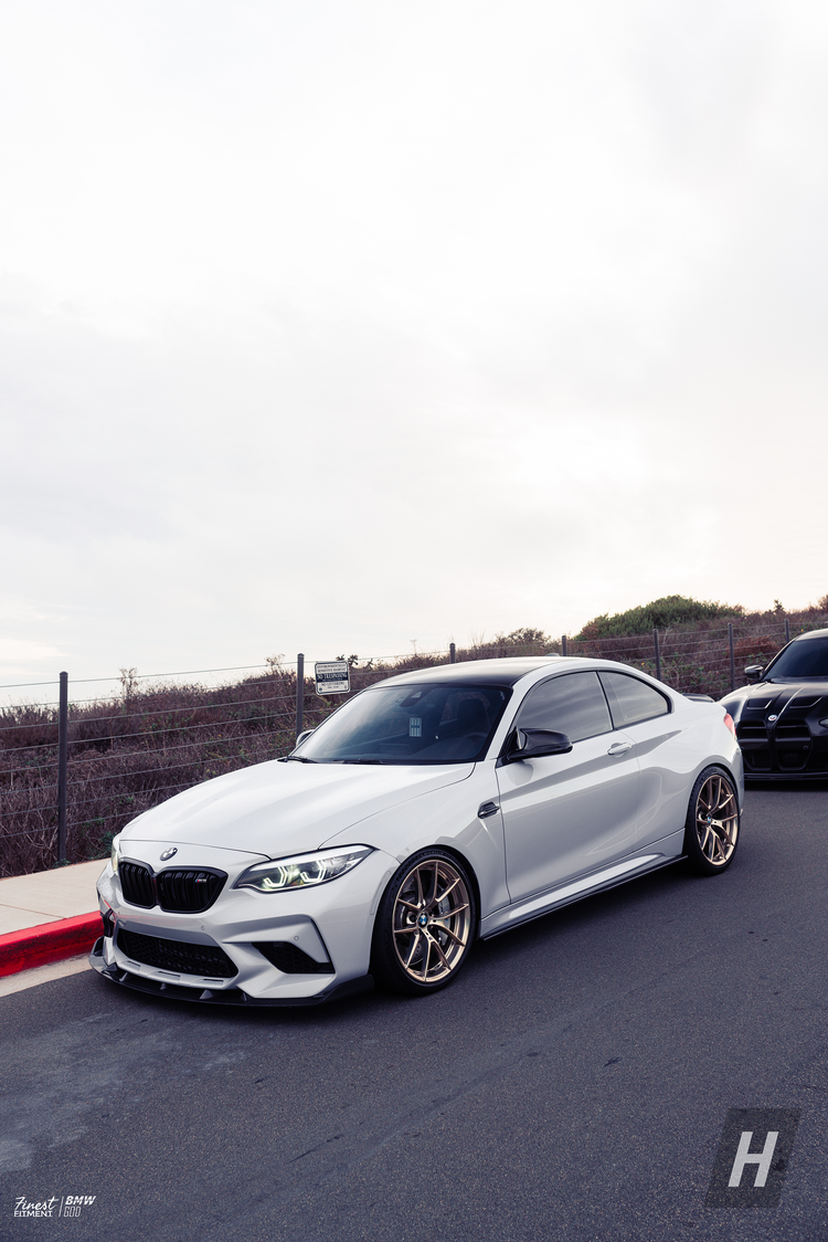 3D Style Carbon Fiber Front Lip - F87 M2C