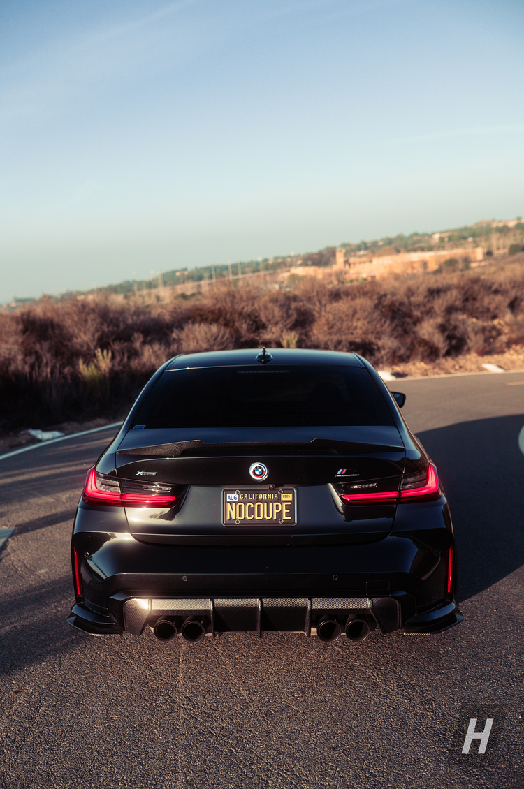 Performance V3 Carbon Fiber Trunk Lip / Spoiler - G20 3-Series | G80 M3 - Image 4