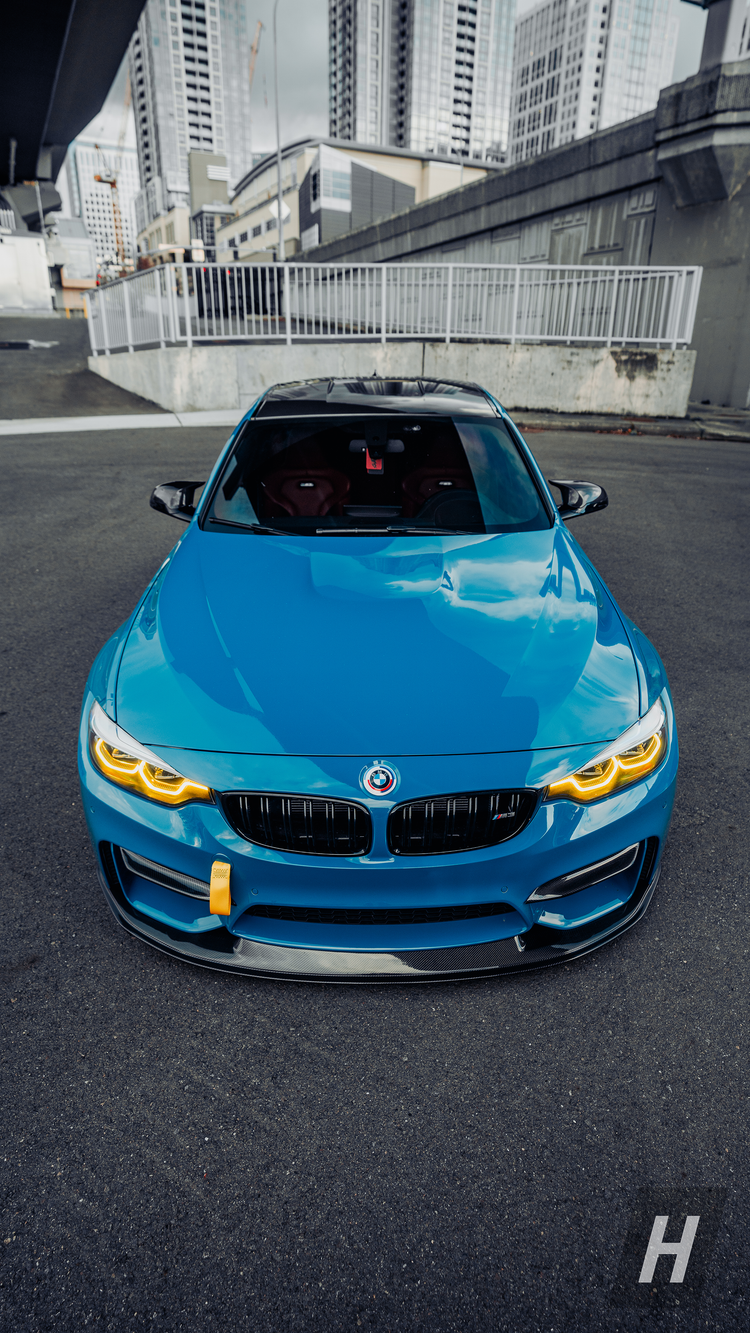 J Style Carbon Fiber Front Lip - F80 M3 | F82 / F83 M4