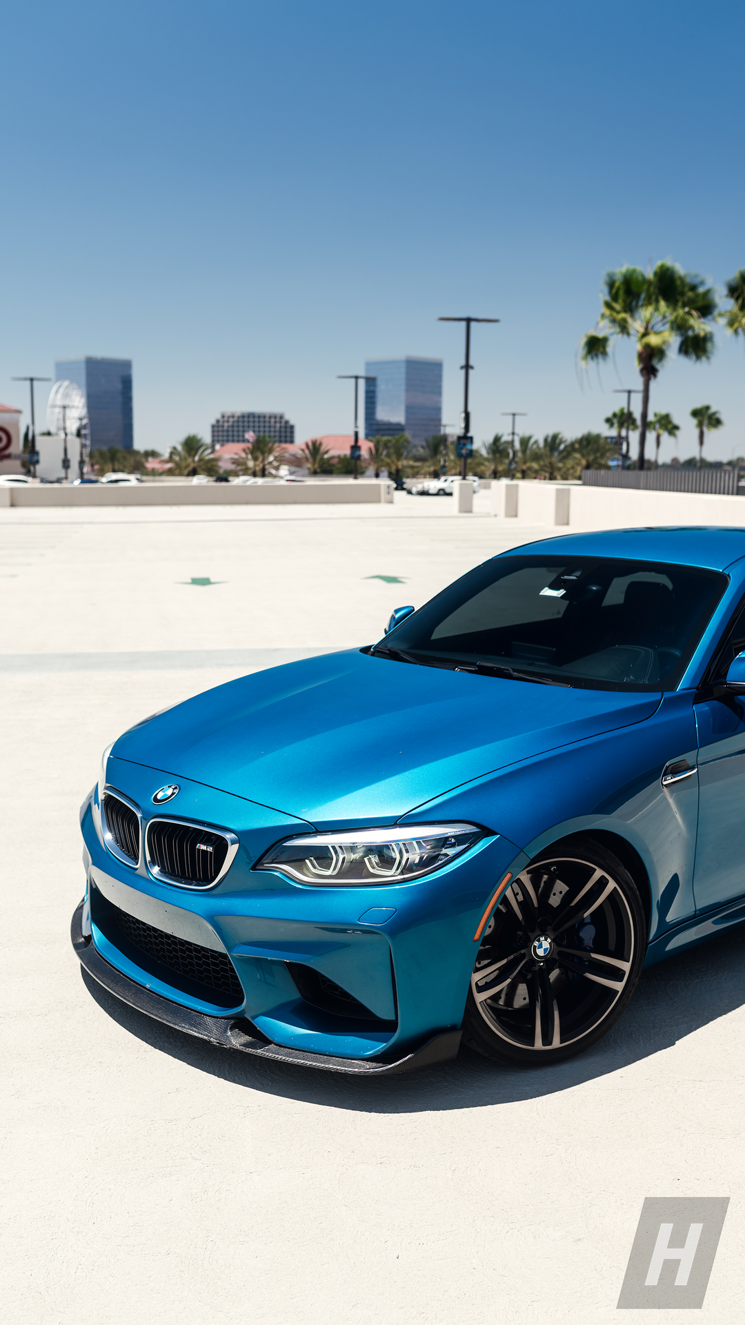 GTS V1 Carbon Fiber Front Lip - F87 M2 (NON-COMP)