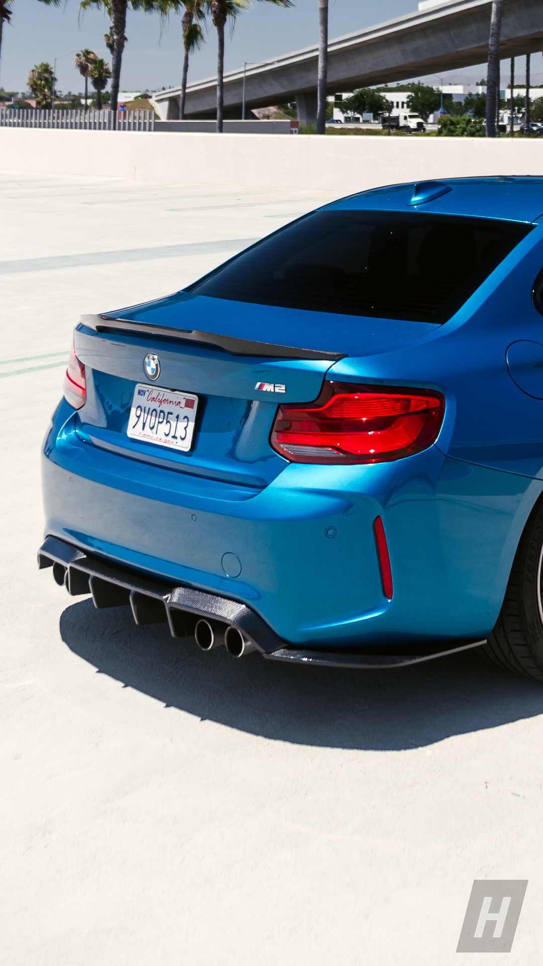 GP Carbon Fiber 3-Piece Diffuser - F87 M2 / M2C