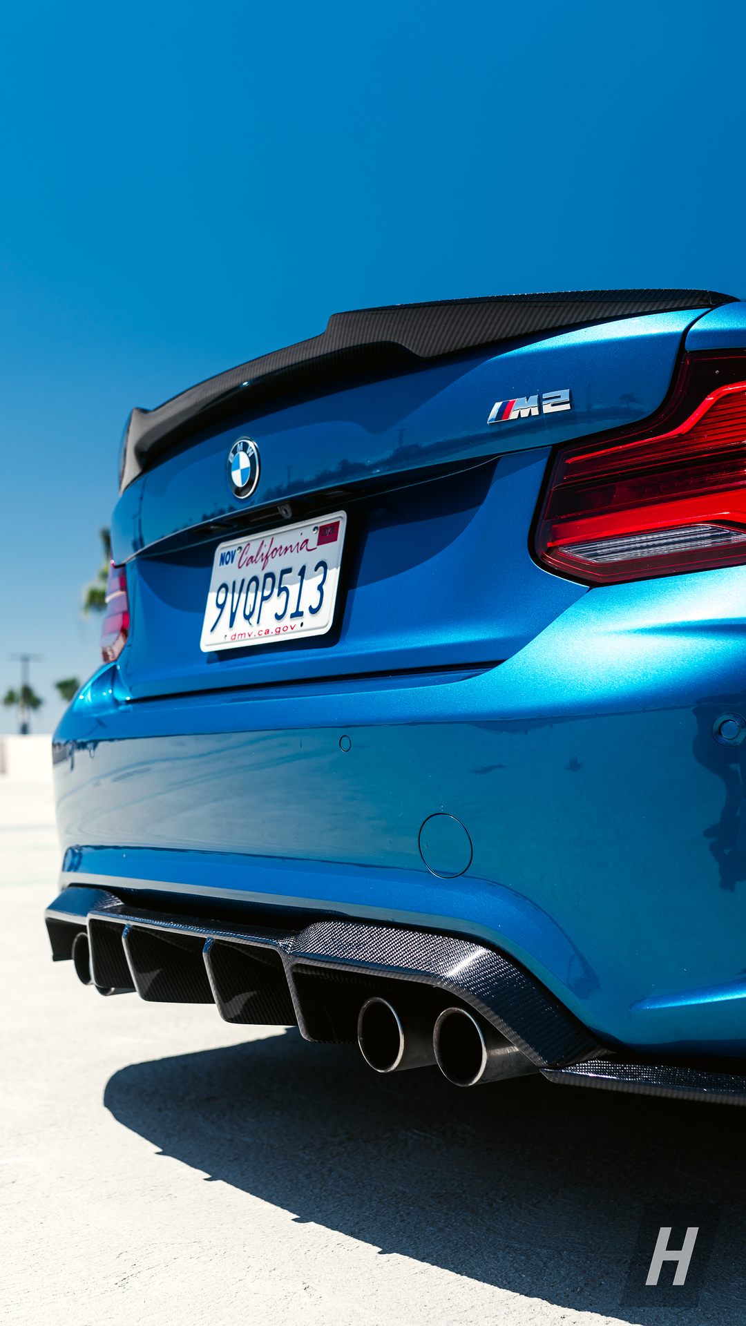 GP Carbon Fiber 3-Piece Diffuser - F87 M2 / M2C