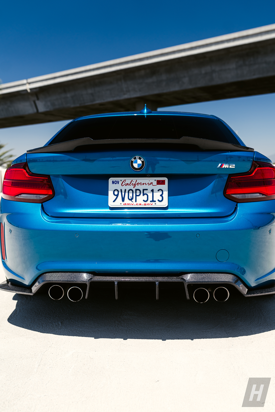 GP Carbon Fiber 3-Piece Diffuser - F87 M2 / M2C