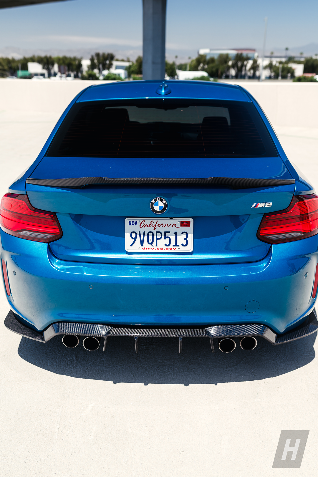 GP Carbon Fiber 3-Piece Diffuser - F87 M2 / M2C