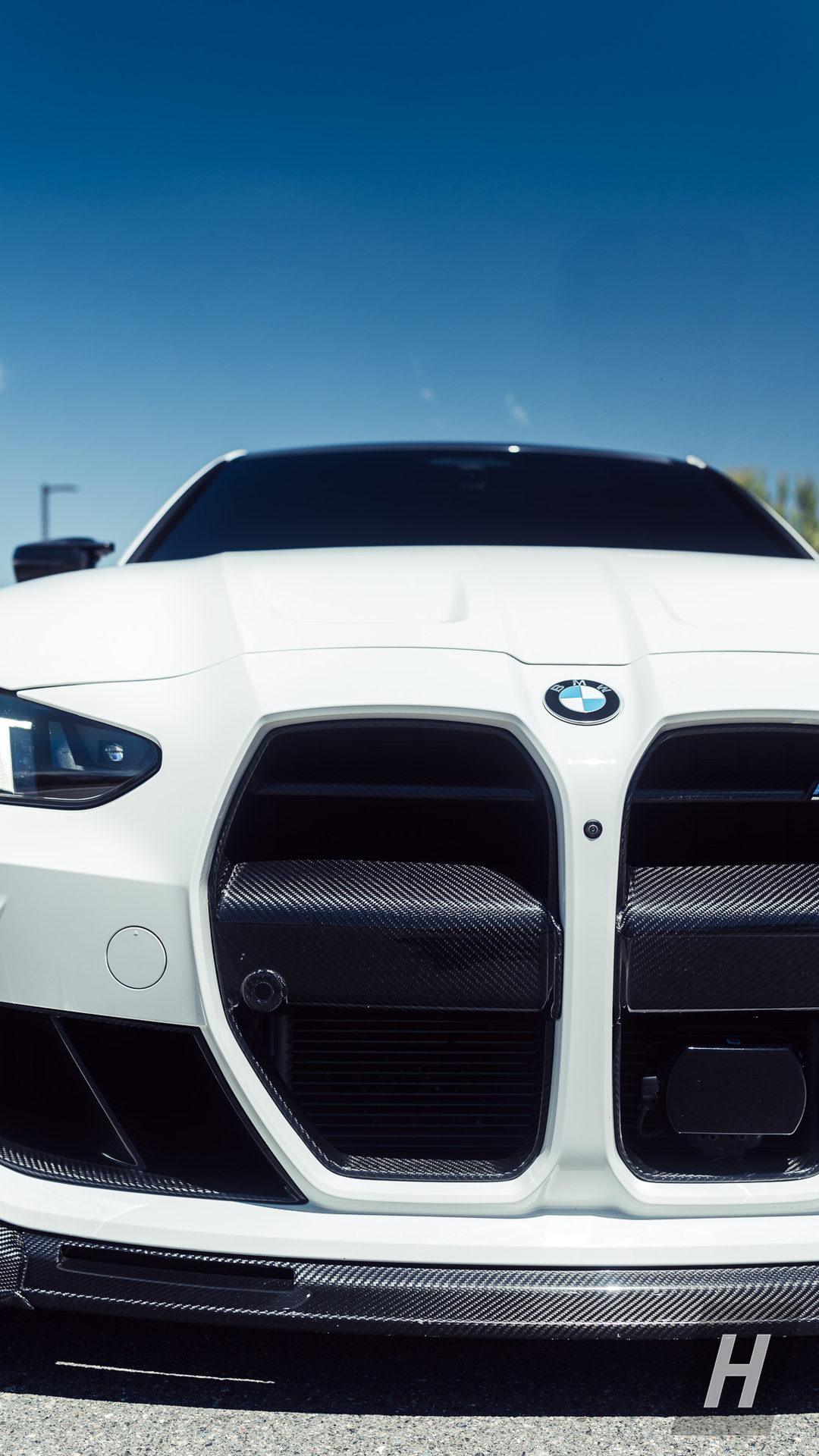 VR2 (V Style) 1-Piece Carbon Fiber Front Grill - G80 M3 | G82 / G83 M4