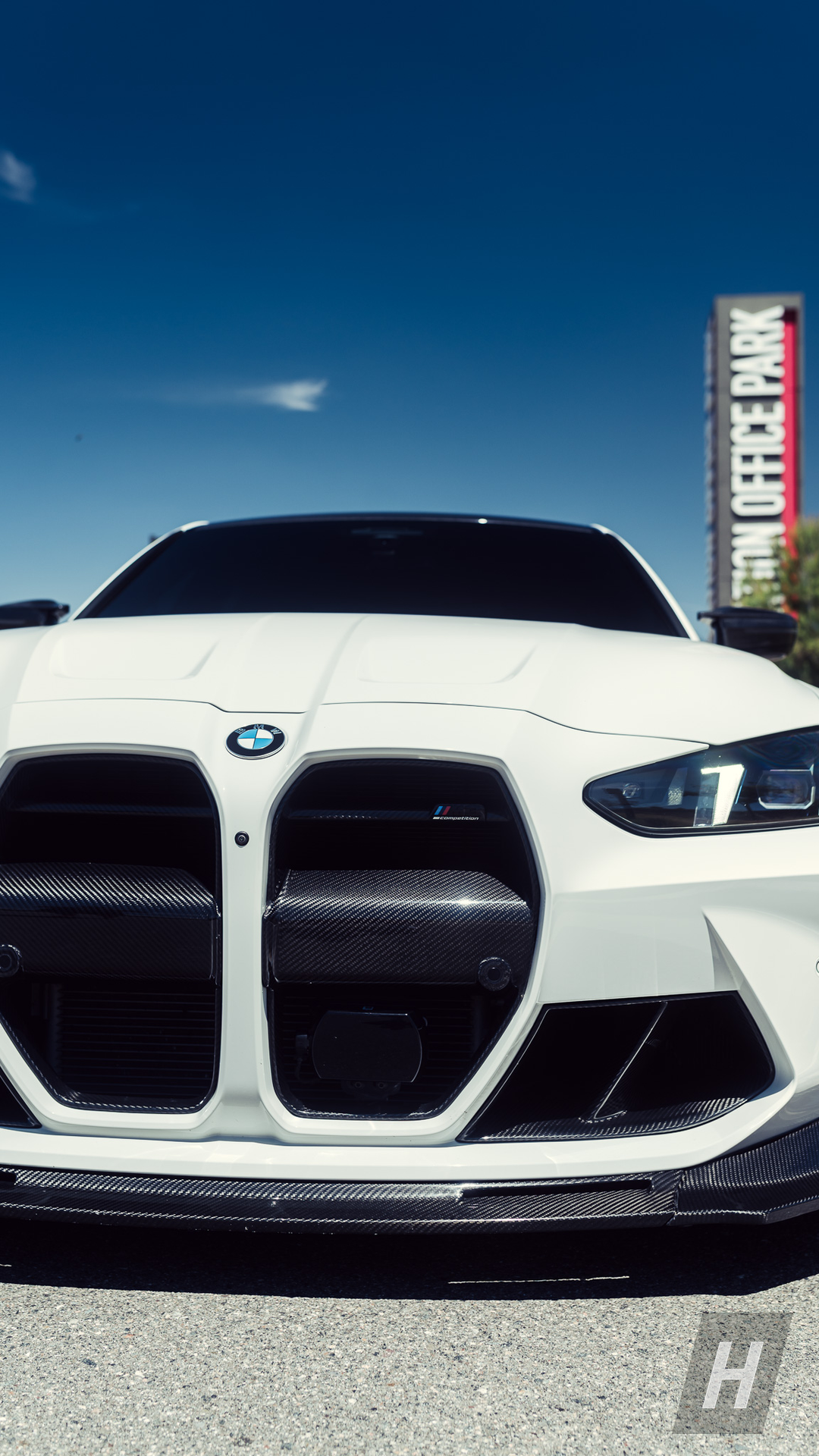 VR2 (V Style) 1-Piece Carbon Fiber Front Grill - G80 M3 | G82 / G83 M4