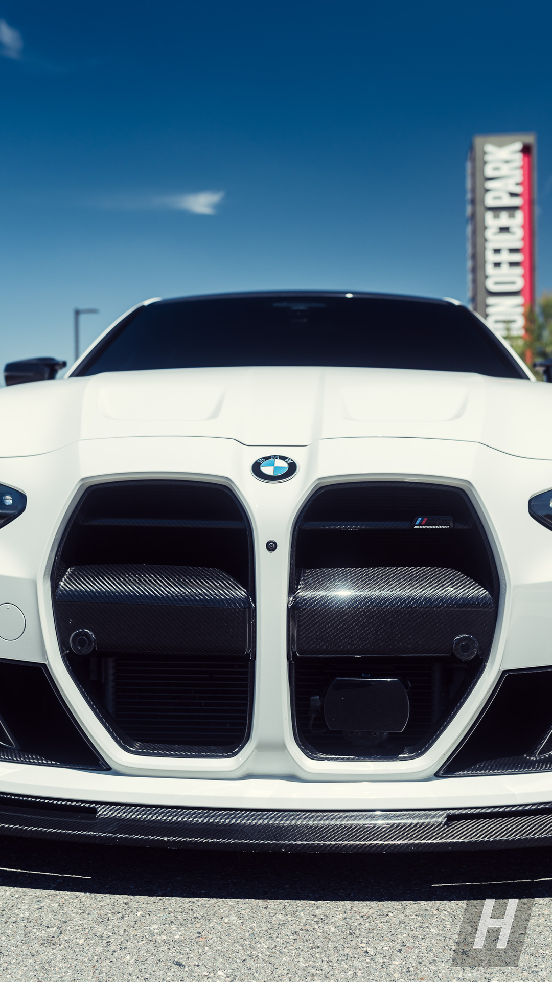 VR2 (V Style) 1-Piece Carbon Fiber Front Grill - G80 M3 | G82 / G83 M4