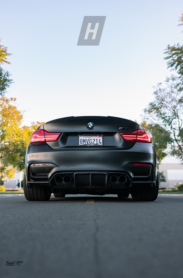V Style 3-Piece Carbon Fiber Diffuser - F80 M3 | F82 / F83 M4