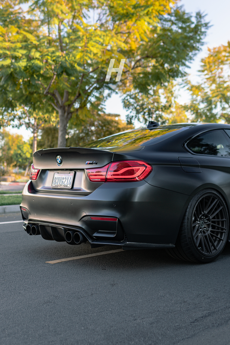 V Style 3-Piece Carbon Fiber Diffuser - F80 M3 | F82 / F83 M4