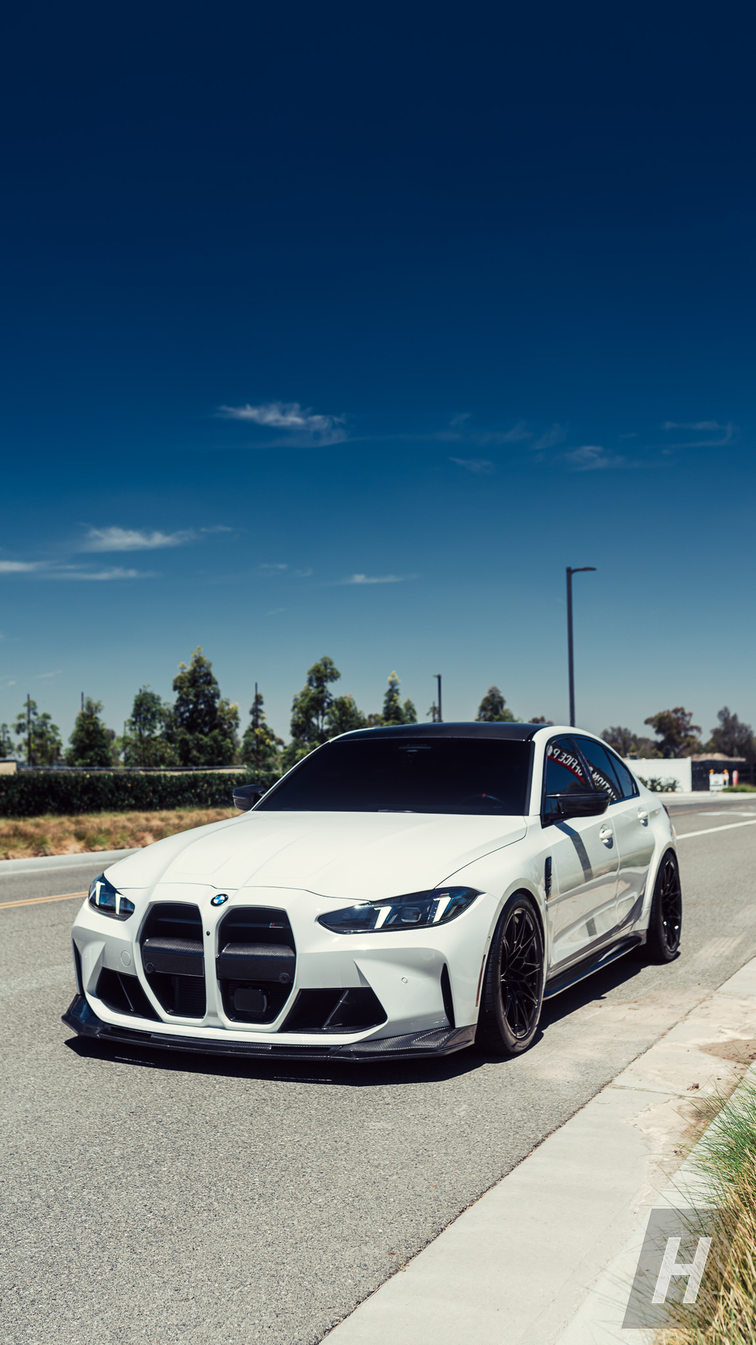 VR2 (V Style) 1-Piece Carbon Fiber Front Grill - G80 M3 | G82 / G83 M4