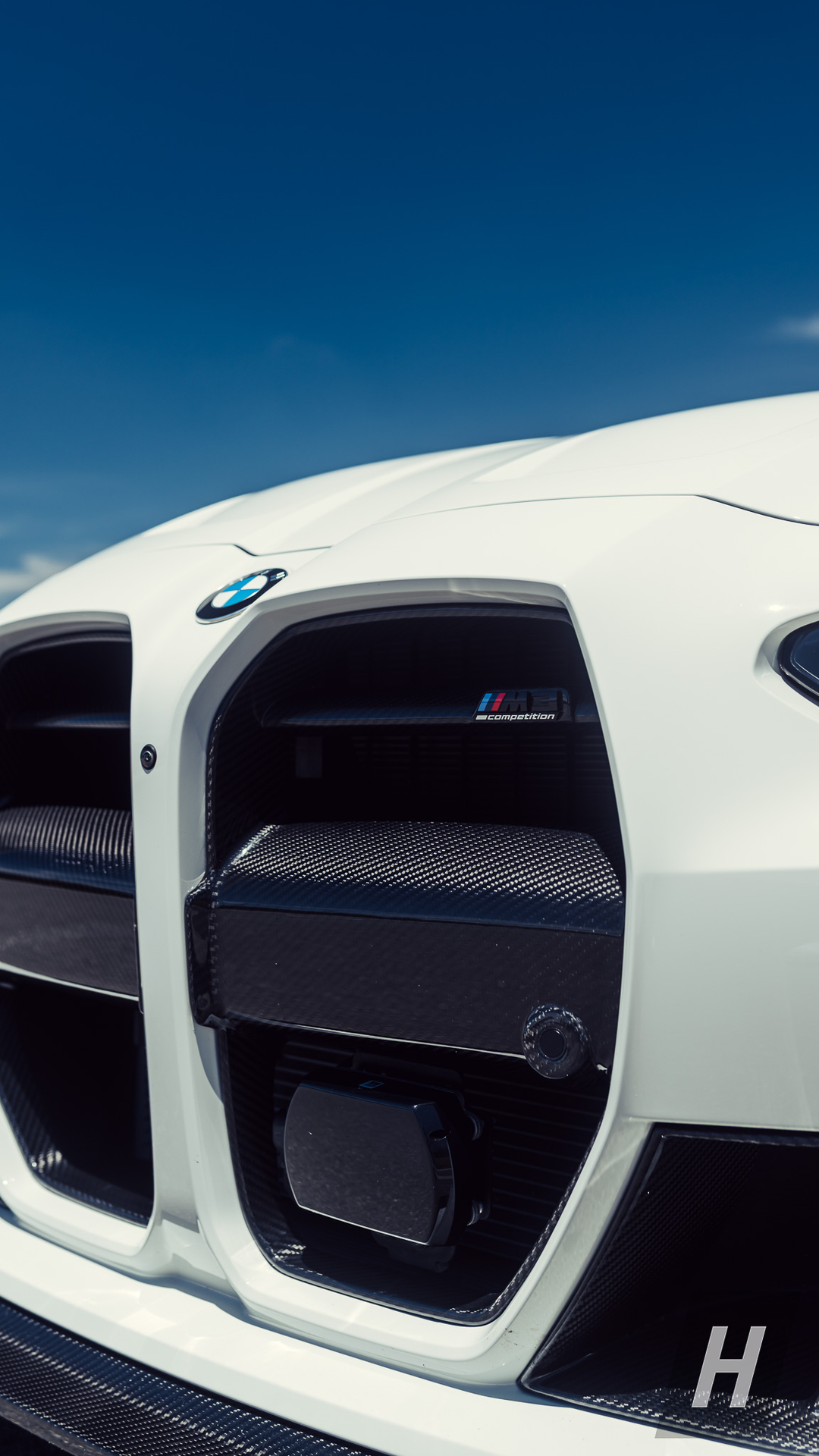 VR2 (V Style) 1-Piece Carbon Fiber Front Grill - G80 M3 | G82 / G83 M4