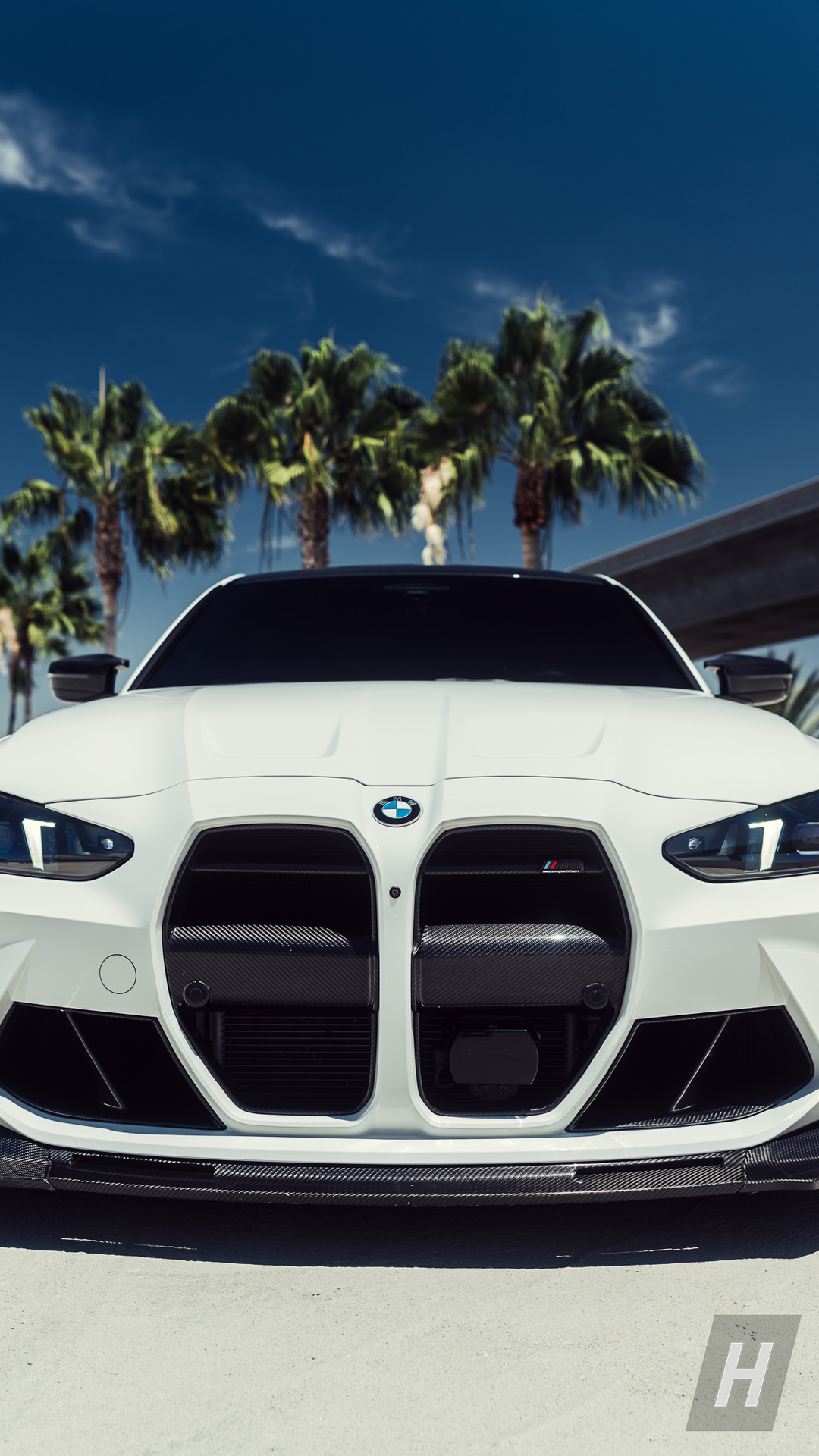 VR2 (V Style) 1-Piece Carbon Fiber Front Grill - G80 M3 | G82 / G83 M4