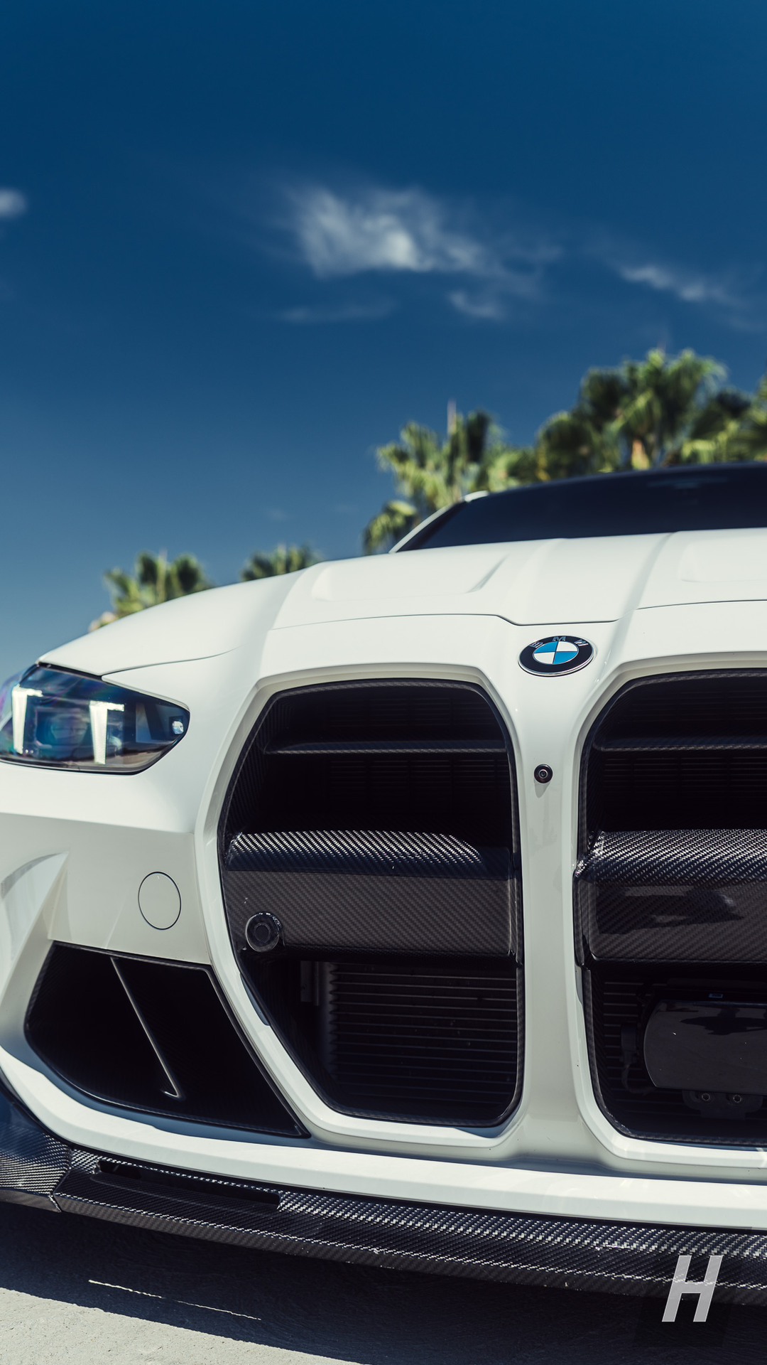 VR2 (V Style) 1-Piece Carbon Fiber Front Grill - G80 M3 | G82 / G83 M4
