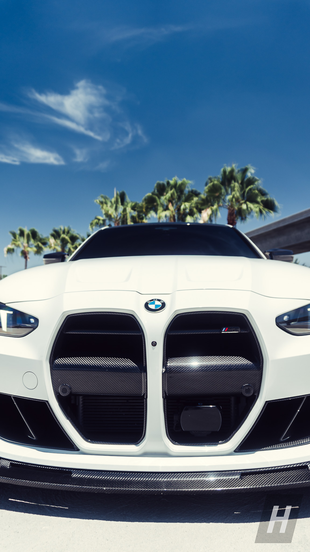 VR2 (V Style) 1-Piece Carbon Fiber Front Grill - G80 M3 | G82 / G83 M4