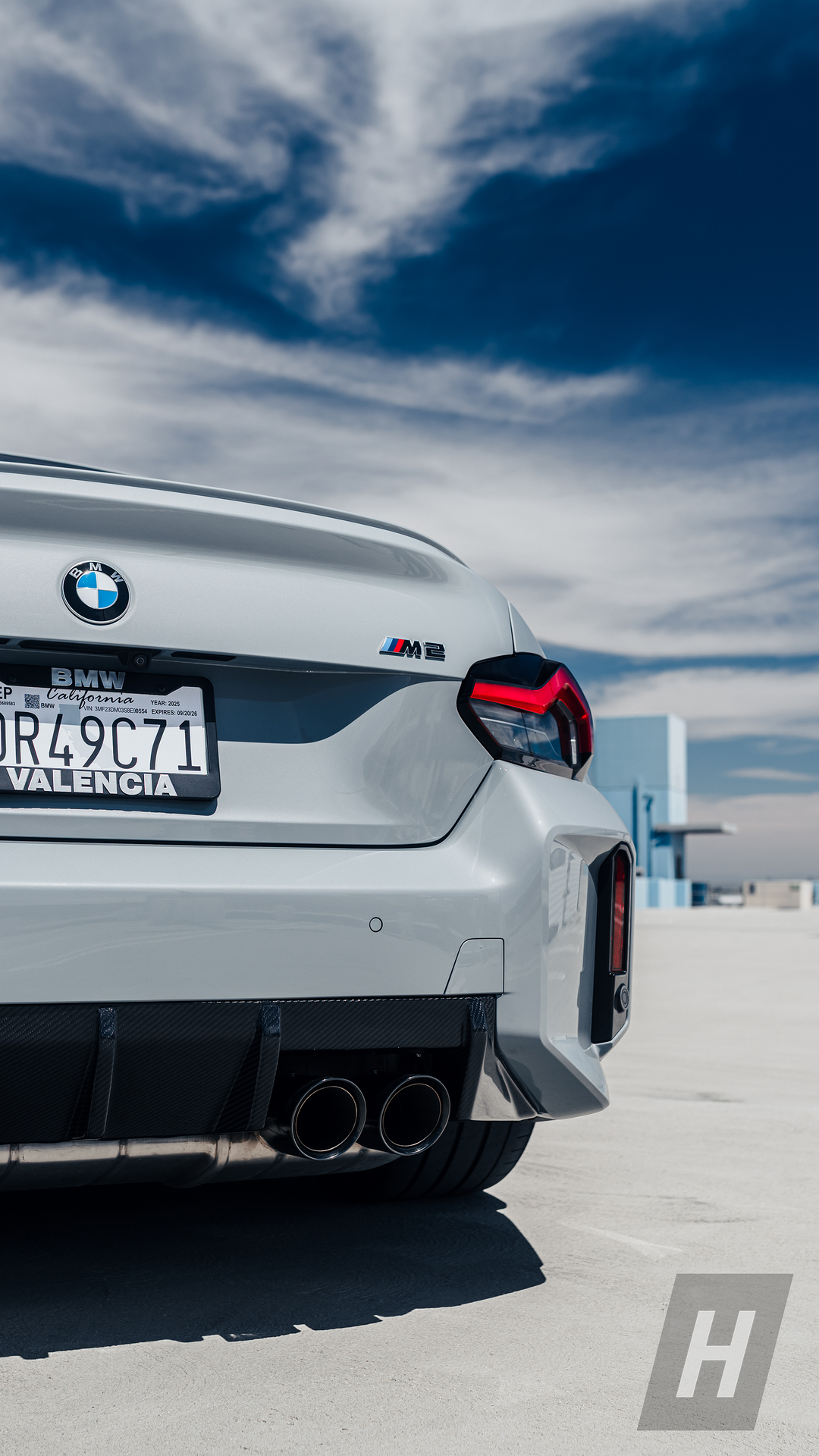 OEM BMW "M2" LCI Trunk Badge / Emblem - G87 M2