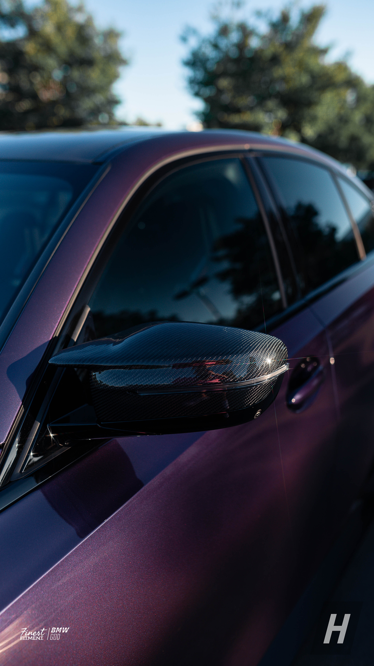 Performance V1 Carbon Fiber Mirror Cap Replacements - G80 M3 | G82 / G83 M4 | G42 M240i - Image 2