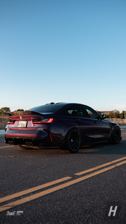PSM Style (High Kick) Dry Carbon Fiber Trunk Lip / Spoiler - G20 3-Series | G80 M3