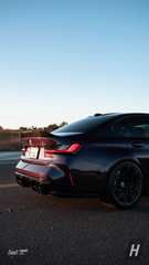 PSM Style (High Kick) Dry Carbon Fiber Trunk Lip / Spoiler - G20 3-Series | G80 M3