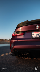 PSM Style (High Kick) Dry Carbon Fiber Trunk Lip / Spoiler - G20 3-Series | G80 M3