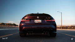 PSM Style (High Kick) Dry Carbon Fiber Trunk Lip / Spoiler - G20 3-Series | G80 M3