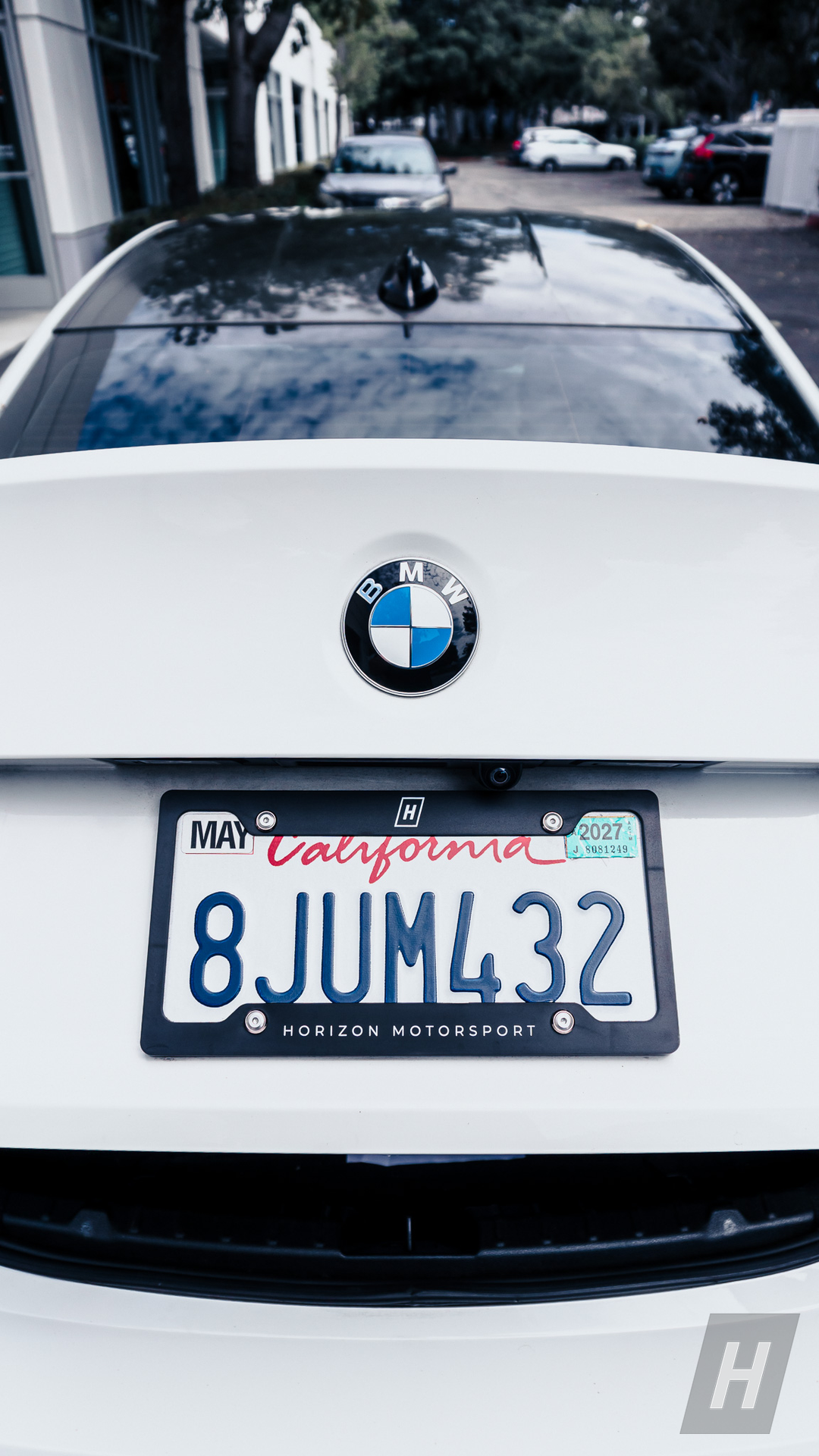 Horizon Motorsport License Plate Frame