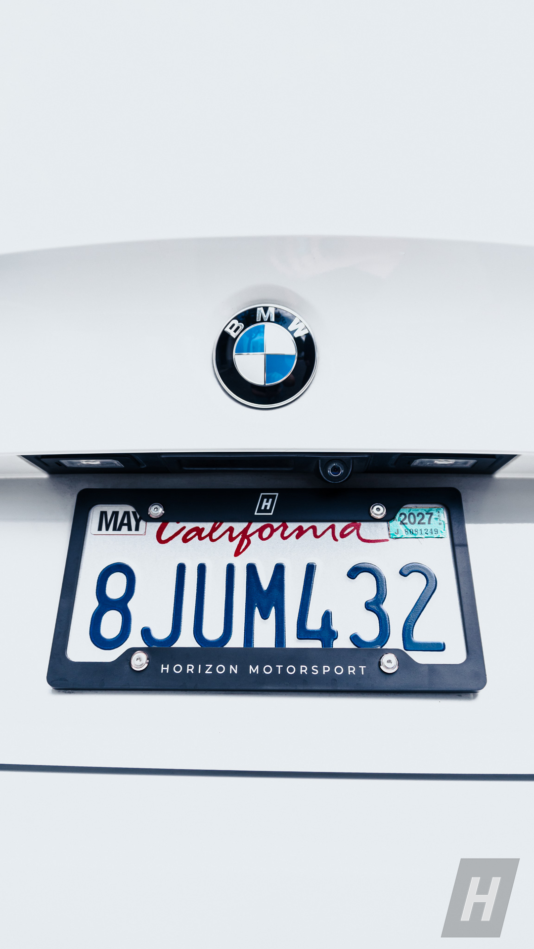 Horizon Motorsport License Plate Frame