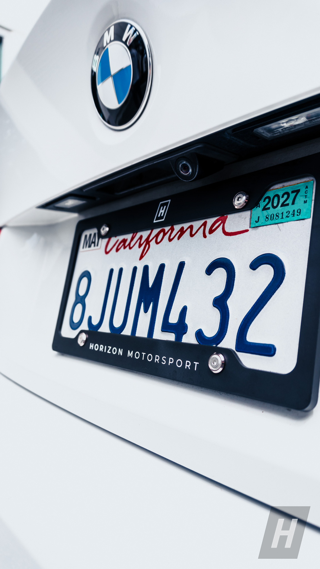 Horizon Motorsport License Plate Frame
