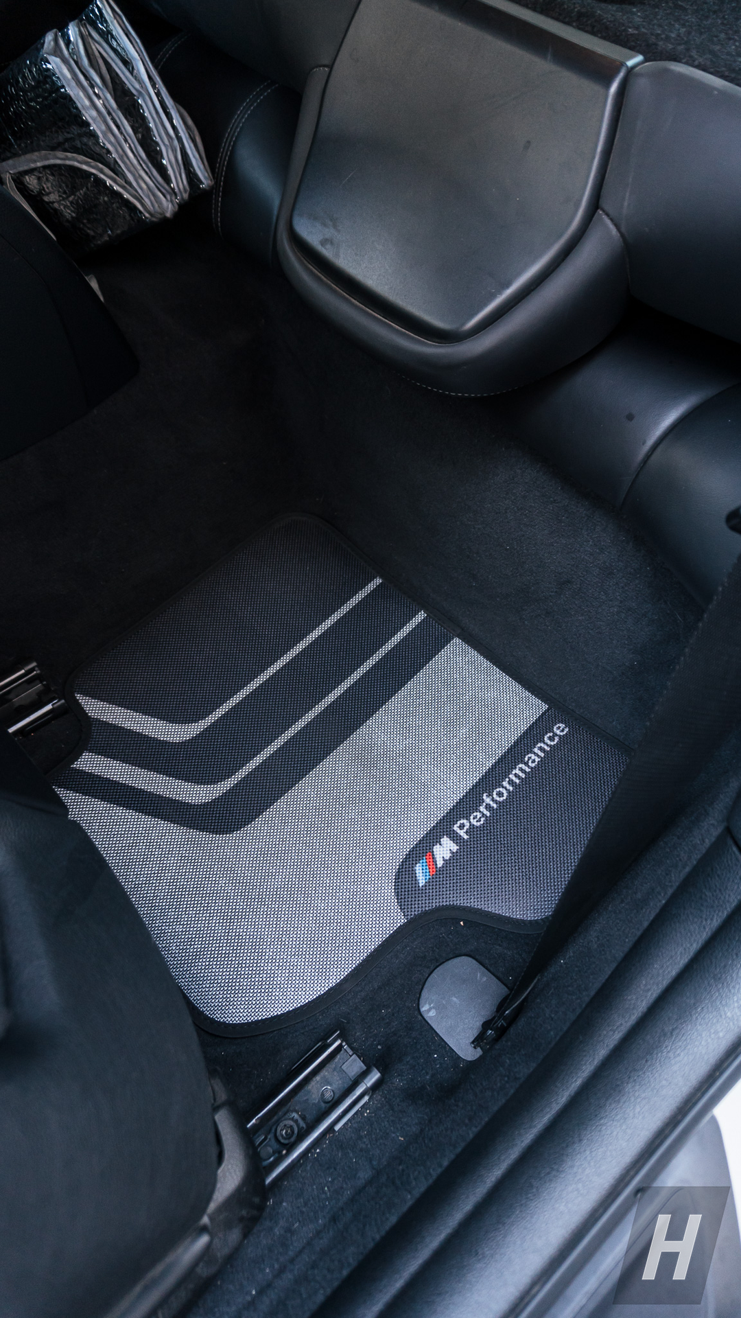 OEM BMW M Performance Floor Mats Rear Set - F30 3-Series | F80 M3